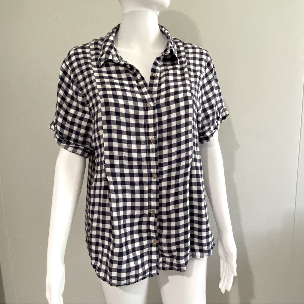 C&C California Linen Button Down Gingham